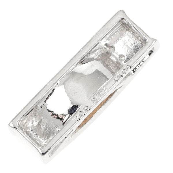 K18WG インペリアルトパーズ ダイヤモンド ペンダントトップ 1.56ct D0.02ct