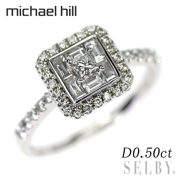 michael hill /マイケル ヒル K18WG ダイヤモンド リング 0.50ct