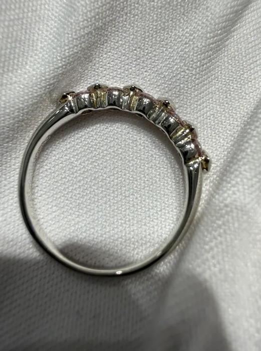 希少 Pt900 天然ピンク ダイヤモンド リング 0.379ct