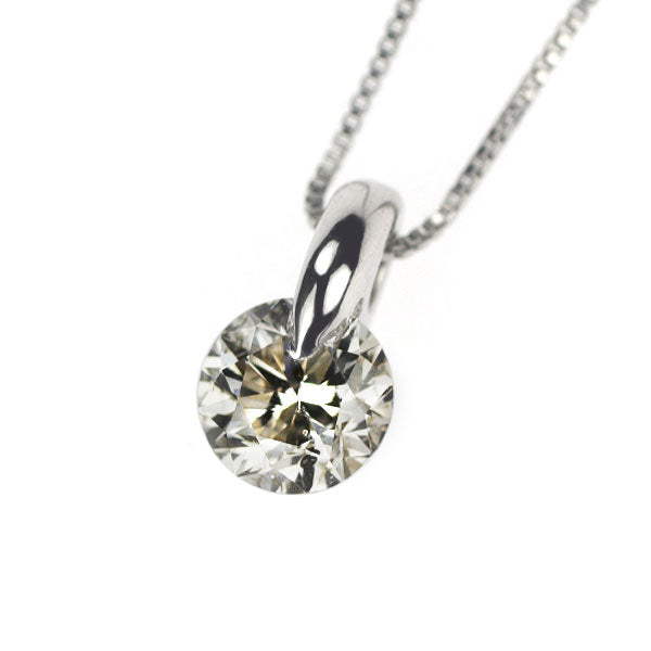 Pt900/ Pt850 ダイヤモンド ネックレス 0.30ct
