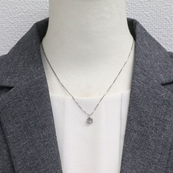 Pt900/ Pt850 ダイヤモンド ペンダントネックレス 1.178ct