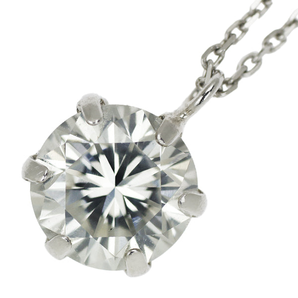 新品 Pt900/ Pt850 ダイヤモンド ペンダントネックレス 0.607ct G SI2 G