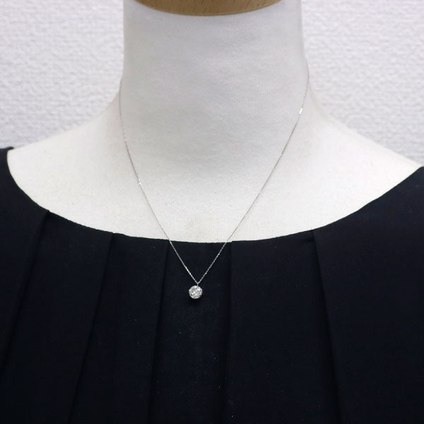 新品 Pt900/ Pt850 ダイヤモンド ペンダントネックレス 1.022ct I I1 G