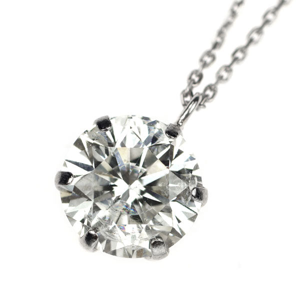 新品 Pt900/ Pt850 ダイヤモンド ペンダントネックレス 1.022ct I I1 G