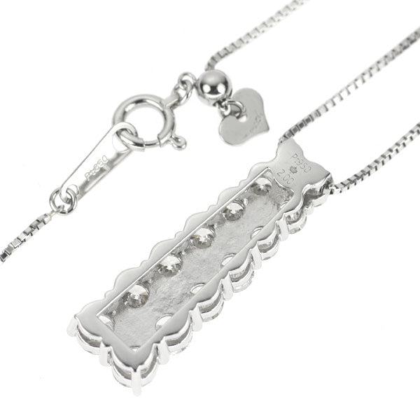 カナディアンダイヤ Pt950/ Pt850 ダイヤモンド ペンダントネックレス 2.00ct