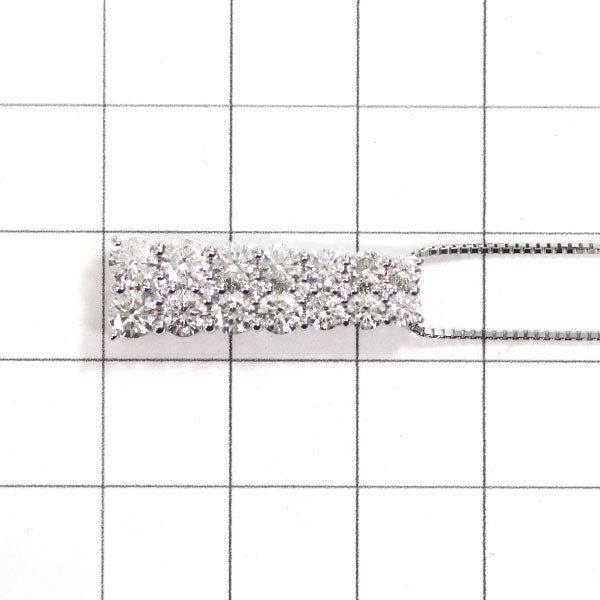 カナディアンダイヤ Pt950/ Pt850 ダイヤモンド ペンダントネックレス 2.00ct
