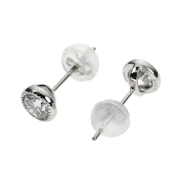 新品 Pt900/ Pt950 ダイヤモンド ピアス 0.678ct G/H I1 G
