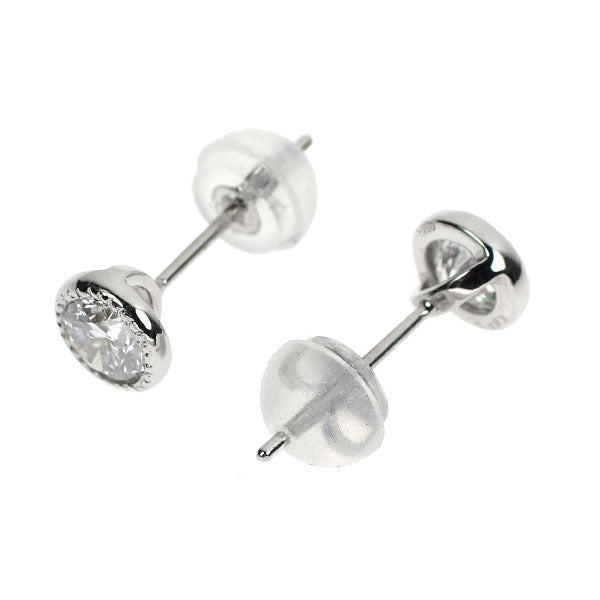 新品 Pt900/ Pt950 ダイヤモンド ピアス 0.687ct E/F I1 VG
