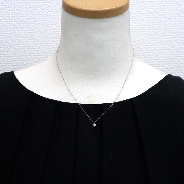 新品 Pt900/ Pt850 ILD ダイヤモンド ペンダントネックレス 0.25ct E SI2 EX