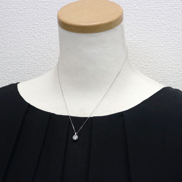 新品 Pt950/ Pt850 ダイヤモンド ペンダントネックレス 1.061ct I I1 G