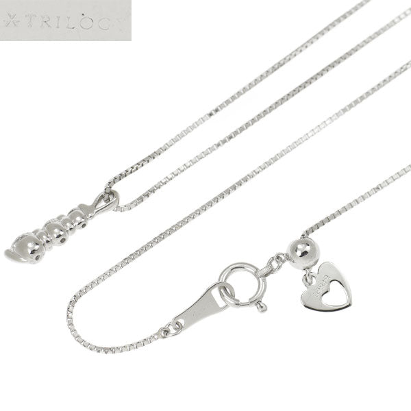 トリロジー Pt ダイヤモンド ペンダントネックレス 0.30ct