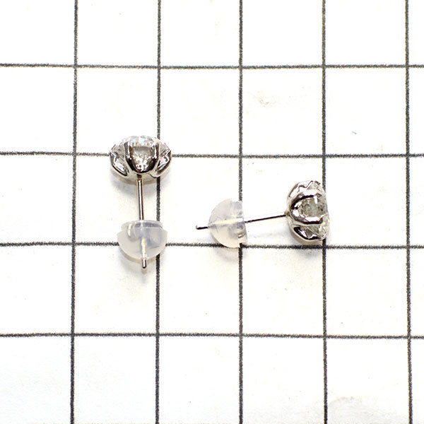 新品 Pt900 ダイヤモンド ピアス 2.019ct H I1 Fair/Poor — セルビー