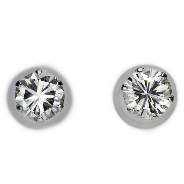 新品 Pt900 ダイヤモンド ピアス 0.506ct G SI1 Poor