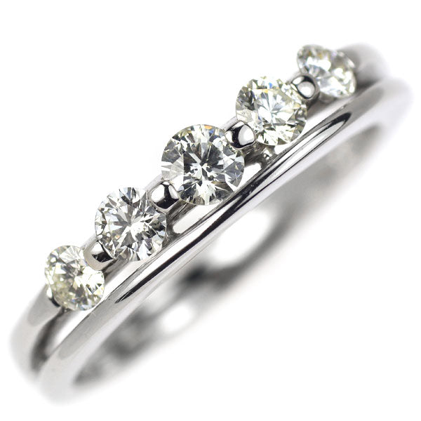 Pt900 ダイヤモンド リング 0.50ct