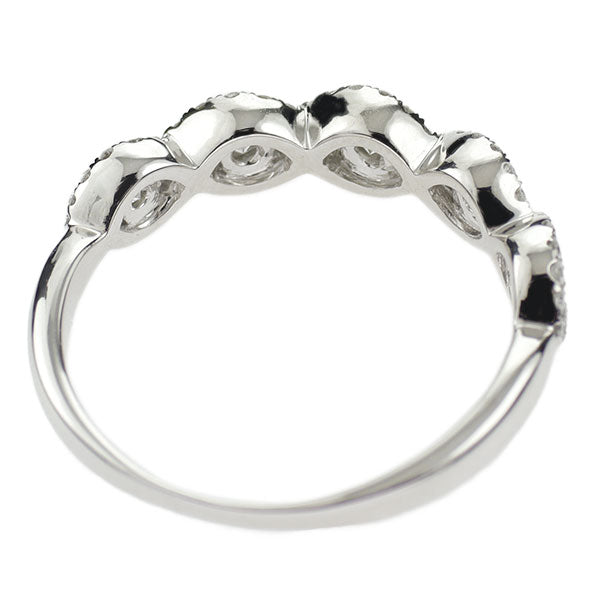 K18WG ダイヤモンド リング 0.54ct