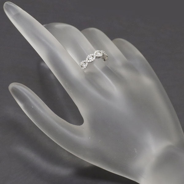 K18WG ダイヤモンド リング 0.54ct