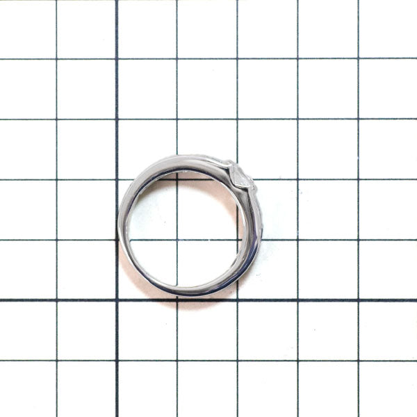 Pt900 クリスカット ダイヤモンド サファイア リング 0.509ct G VS1 S1.70ct D0.23ct