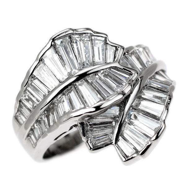 Pt900 ダイヤモンド リング 3.41ct