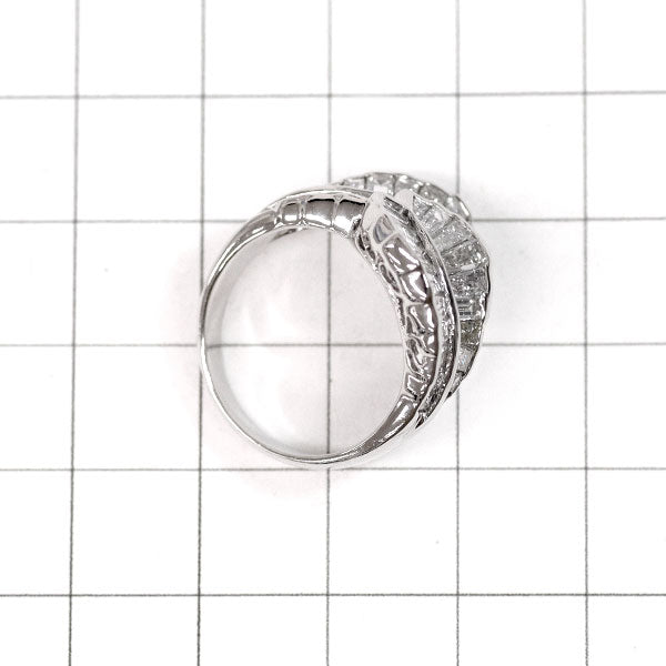 Pt900 ダイヤモンド リング 3.41ct