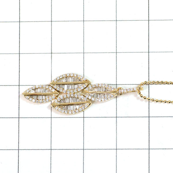 K18YG ダイヤモンド ペンダントネックレス 0.70ct