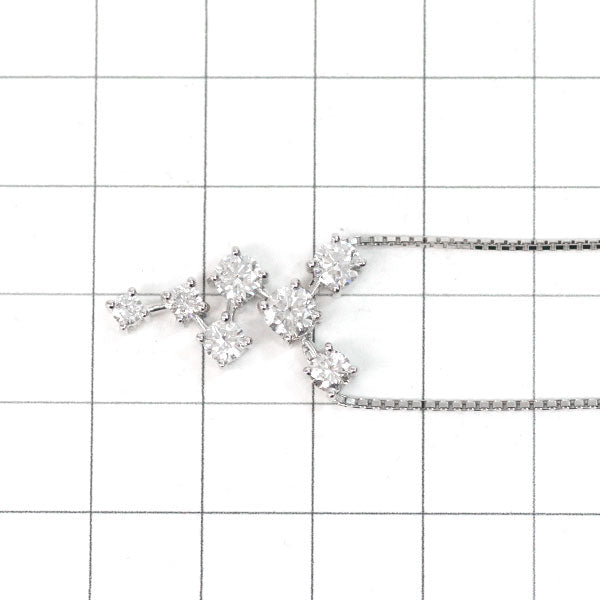 Pt900/ Pt850 ダイヤモンド ペンダントネックレス 1.50ct