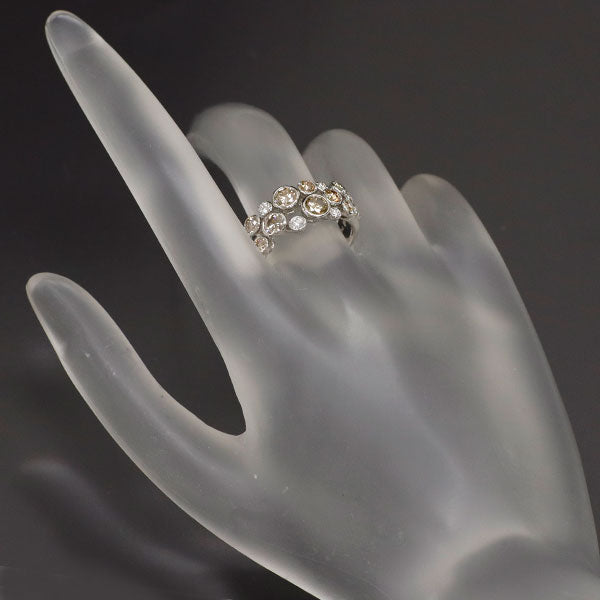 カシケイ Pt900 ダイヤモンド リング 1.40ct ベゼル