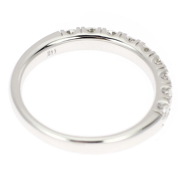 周生生 K18WG ダイヤモンド リング 0.77ct