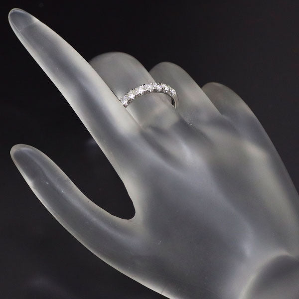 周生生 K18WG ダイヤモンド リング 0.77ct