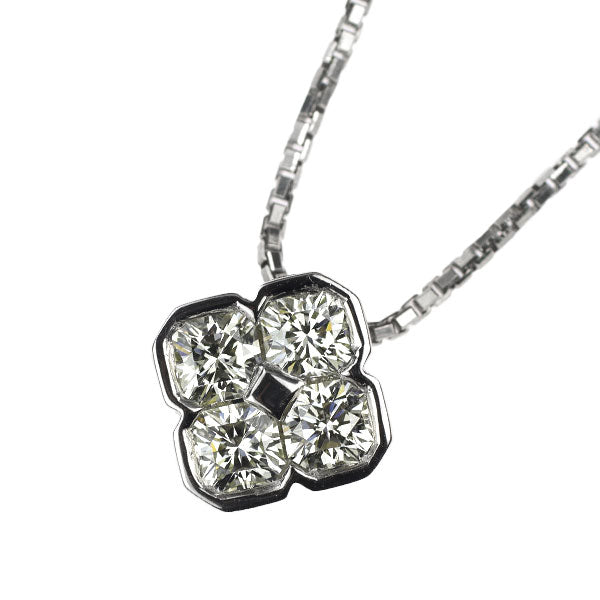 グリジェ Pt900/ Pt850 ダイヤモンド ペンダントネックレス 0.723ct