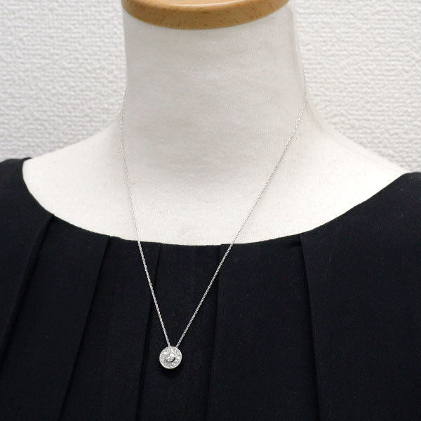 星の砂 Pt ダイヤモンド ペンダントネックレス 0.446ct G VS2 EXHC D0.29ct