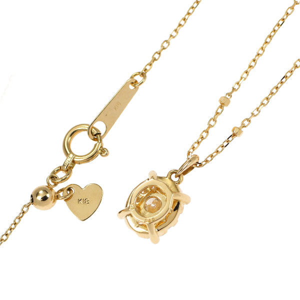 K18YG ダイヤモンド ペンダントネックレス 0.40ct