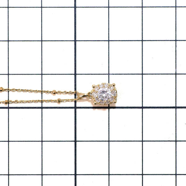K18YG ダイヤモンド ペンダントネックレス 0.40ct