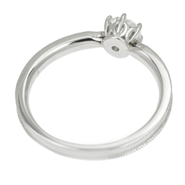 Pt950 ダイヤモンド リング 0.51ct D IF 3EX