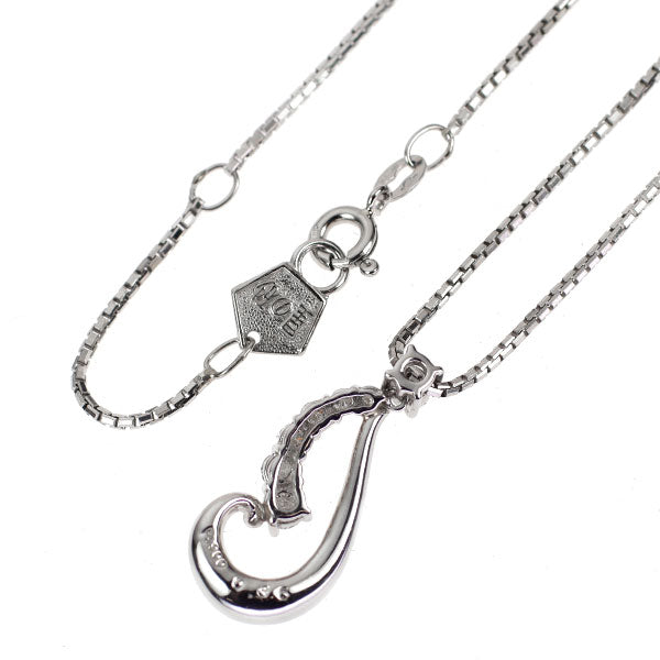 星の砂 Pt900/ Pt850 ダイヤモンド ペンダントネックレス 0.36ct