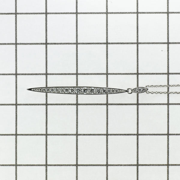 Pt900/ Pt850 ダイヤモンド ペンダントネックレス 0.25ct