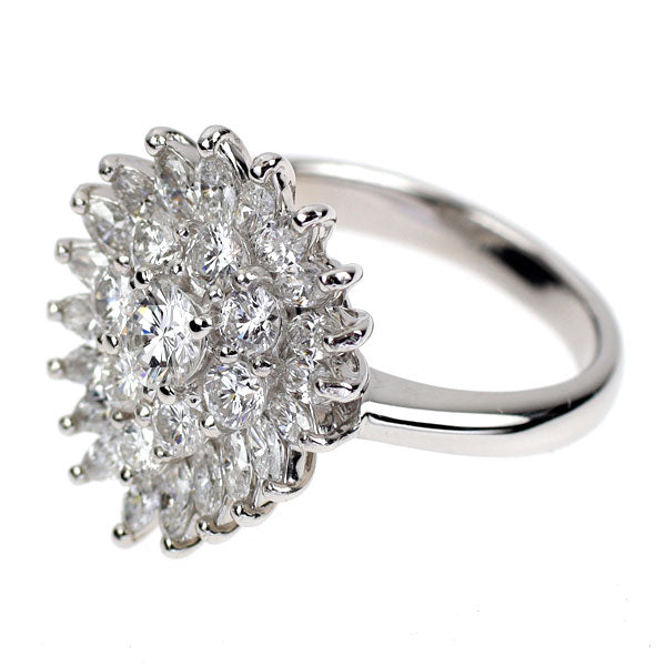 Pt900 ダイヤモンド リング 1.68ct