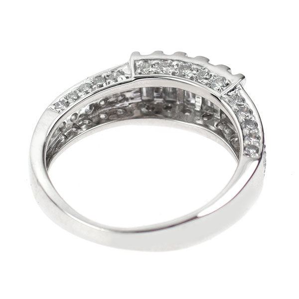 K18WG ダイヤモンド リング 1.27ct