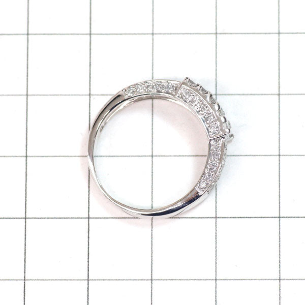 K18WG ダイヤモンド リング 1.27ct
