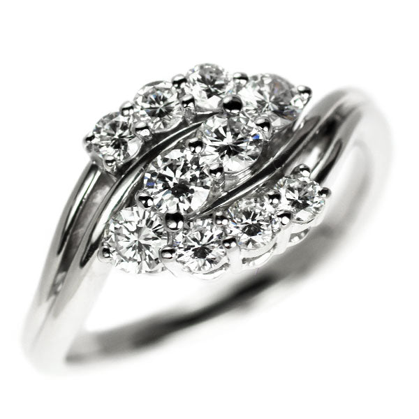 モニッケンダム Pt900 ダイヤモンド リング 0.65ct