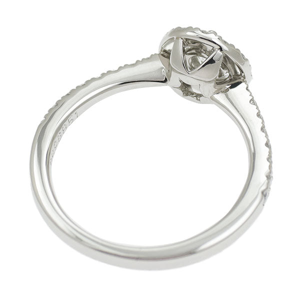 フォーエバーマーク Pt900 ダイヤモンド リング 0.18ct D0.20ct センターオブマイユニバース