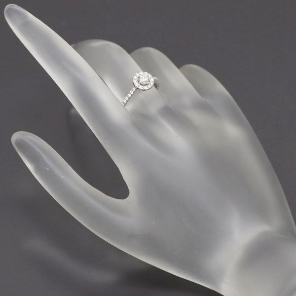 フォーエバーマーク Pt900 ダイヤモンド リング 0.18ct D0.20ct センターオブマイユニバース