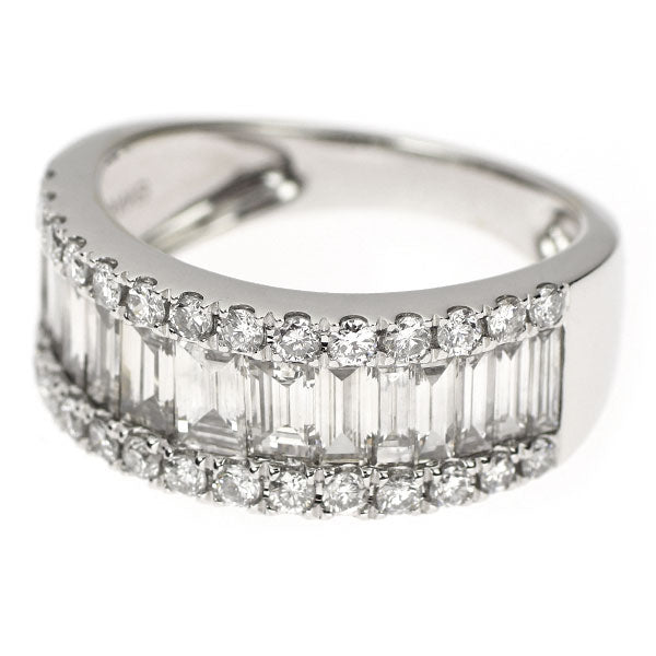 K18WG ダイヤモンド リング 1.90ct