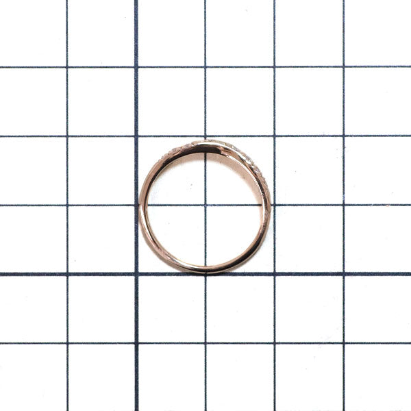 スタージュエリー K18PG ダイヤモンド リング 0.12ct