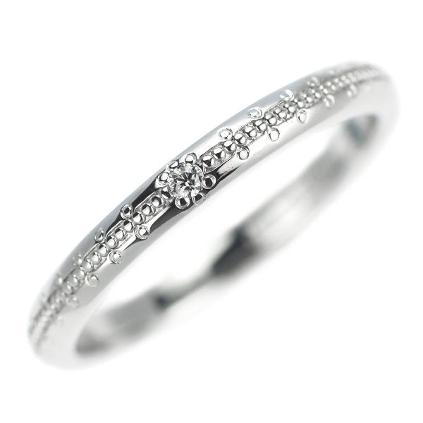 エクセルコ Pt950 ダイヤモンド リング 0.010ct