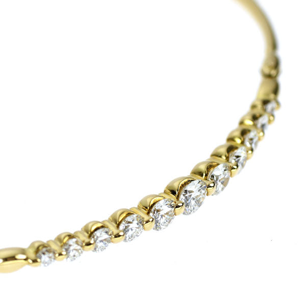 K18YG ダイヤモンド ブレスレット 1.02ct
