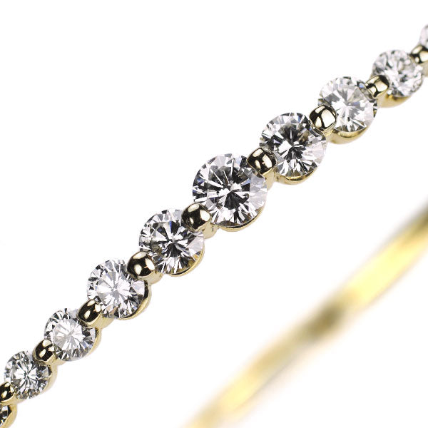 K18YG ダイヤモンド ブレスレット 1.02ct