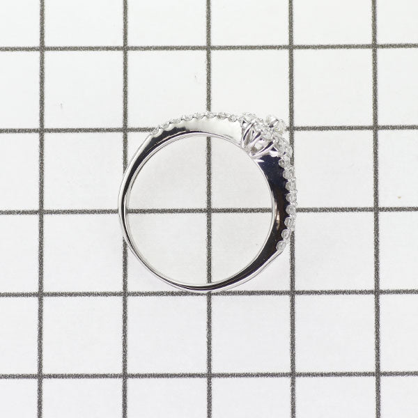 Pt900 マーキス ダイヤモンド  リング 0.22ct D0.81ct