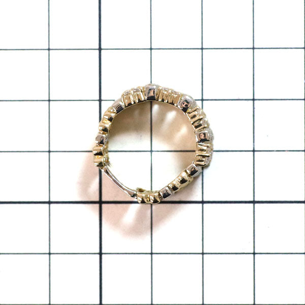 K18YG/WG ダイヤモンド リング 1.74ct