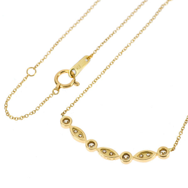 K18YG ダイヤモンド ペンダントネックレス 0.37ct
