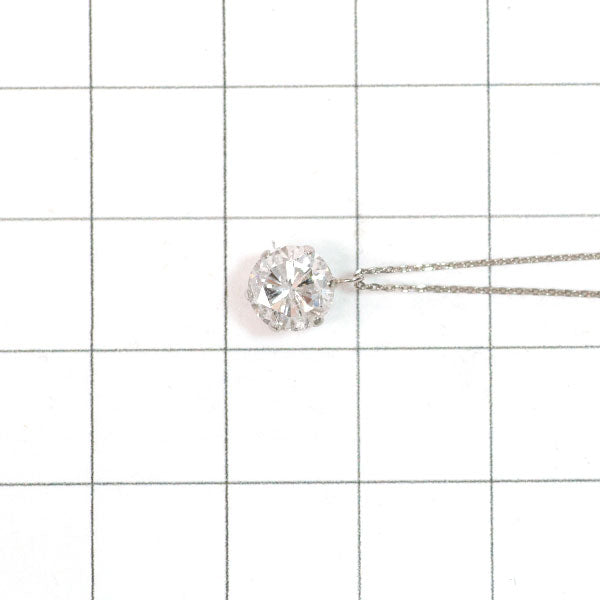 New Pt900/Pt850 Diamond Pendant Necklace 1.049ct F I1 Fair 